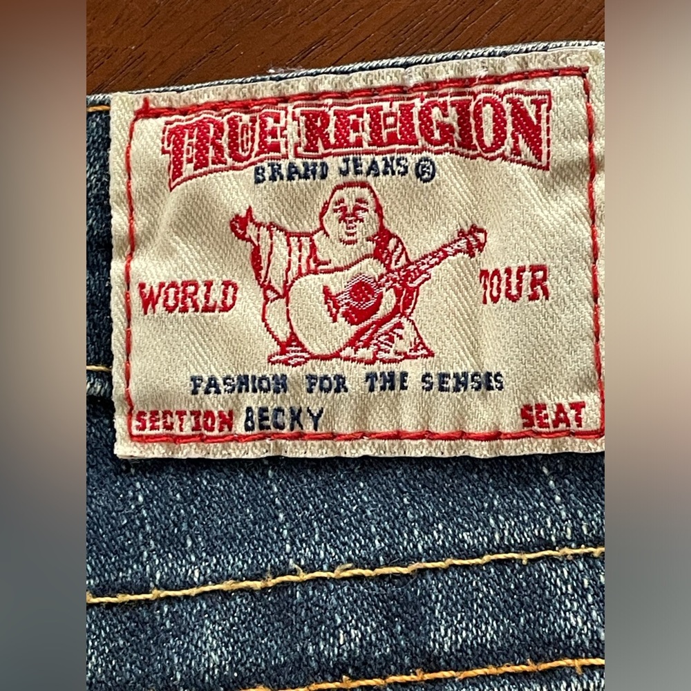 VINTAGE TRUE RELIGION LOW RISE - Picture 5 of 9